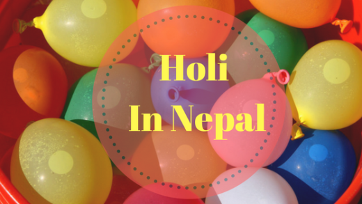 holi in nepal