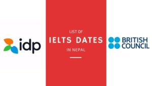 IELTS dates in Nepal